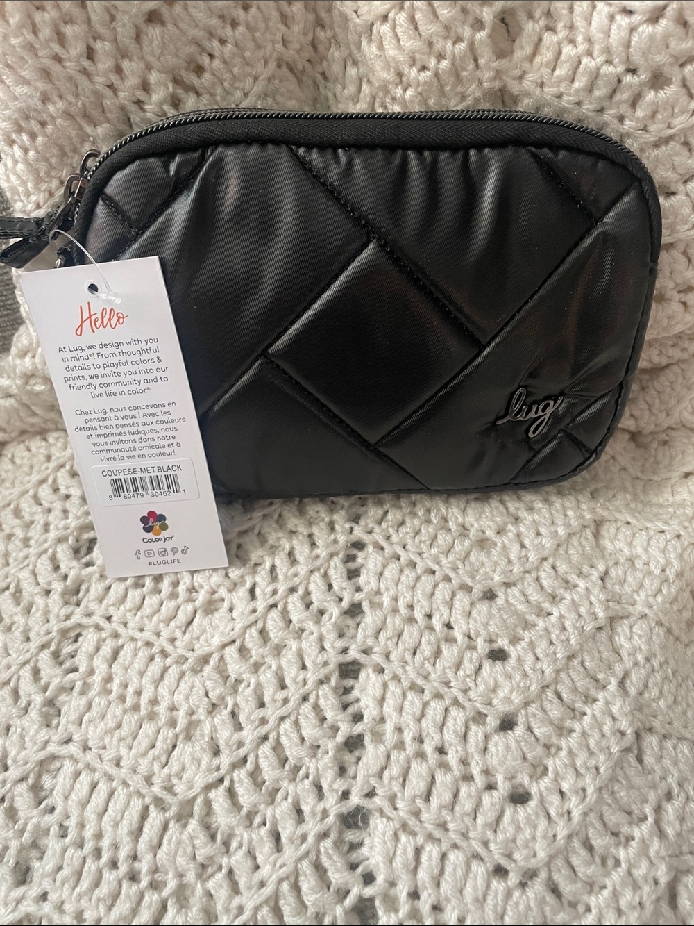 NWT- Lug Coupe SE Metallic Black